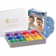 4-hole Rainbow Box with Carols + CD