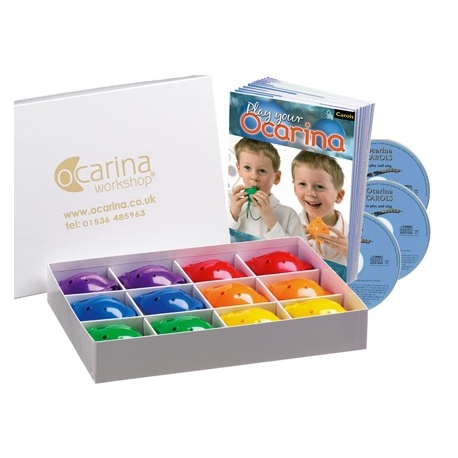 6-hole Rainbow Box + Carols + CD