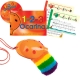 Orange 4-hole Oc with 1-2-3 Ocarina and CD + OcSock