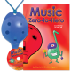 Blue 4-hole Oc with Music Zero-to-Hero and CD
