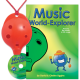Red 4-hole Oc with Music World-Explorer and CD