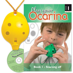 4-hole Oc with Book 1 and CD