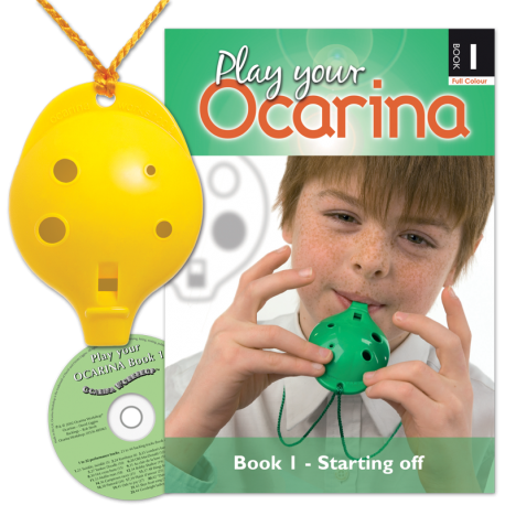 4-hole Oc with Book 1 and CD