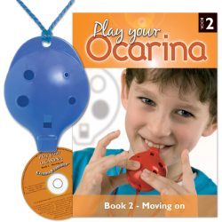 4-hole Oc with Book 2 and CD