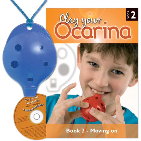 4-hole Oc with Book 2 and CD