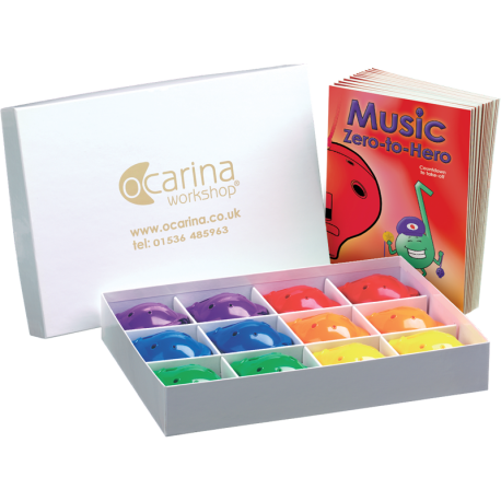 4-hole Box + Music Zero-to-Hero Books