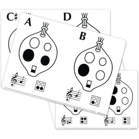 Ocarina Flashcards
