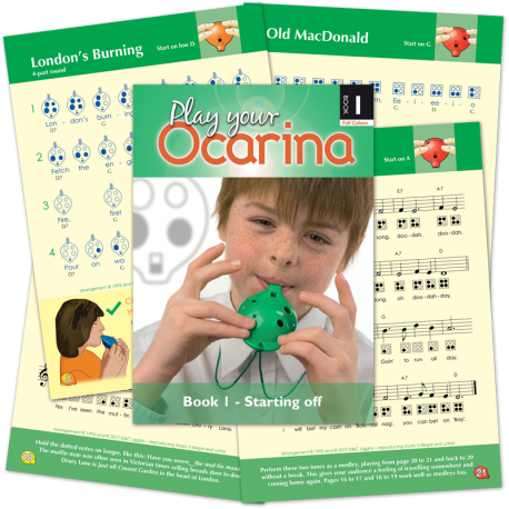 Play Your Ocarina Book 1 - Starting Off & CD
