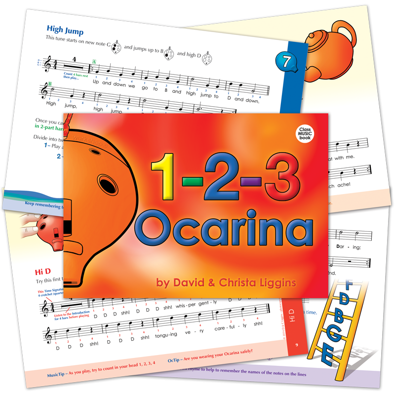 Ocarina Beginner 6 Colours Ocarina